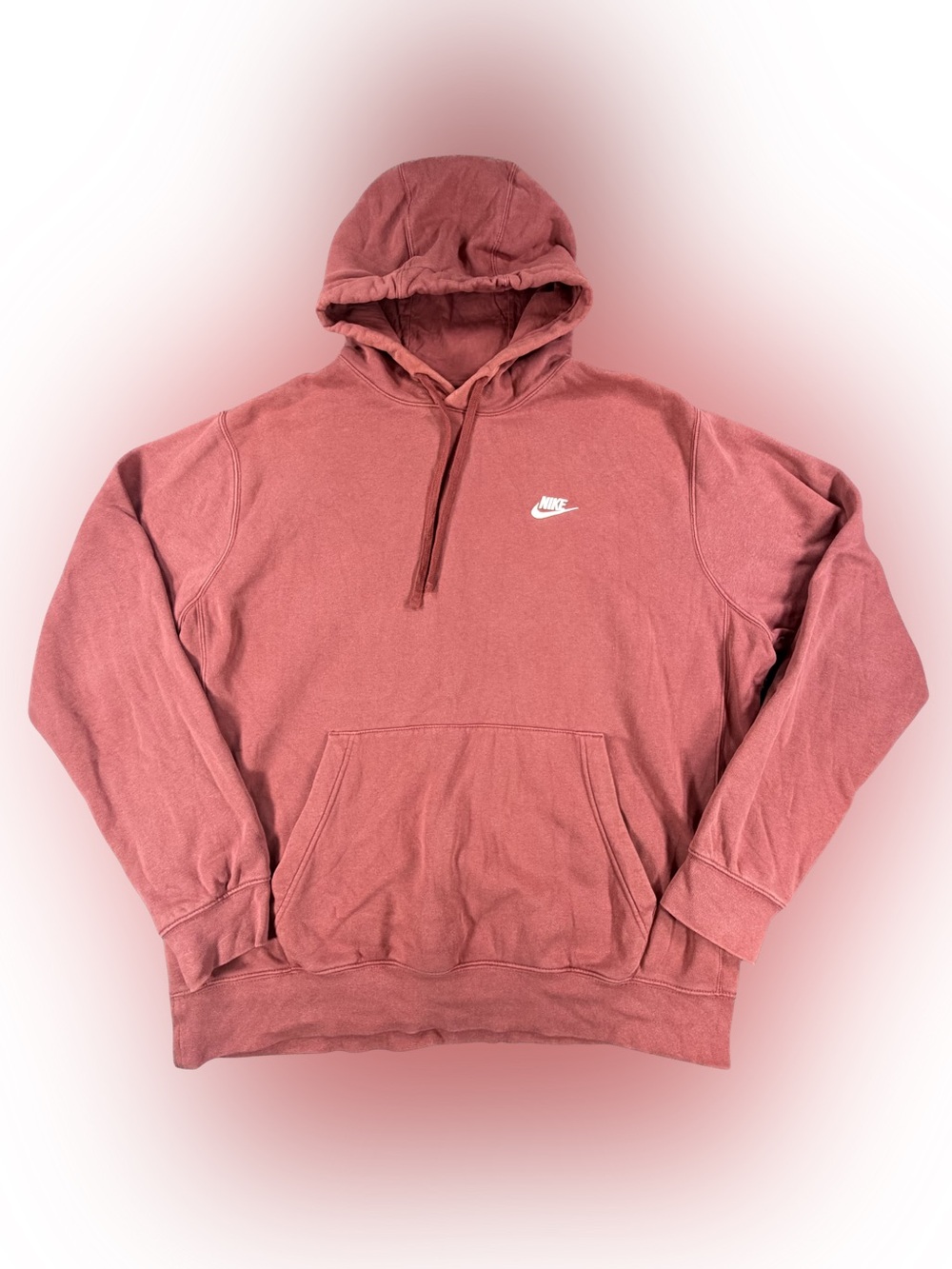 Nike Men's Dusty Rose Pullover Hoodie Size L